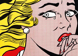 Crying Girl - Lichtenstein